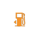 Low Fuel Warning Light icon