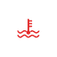 Coolant Temperature Warning Light icon