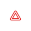 Red Warning Light On icon
